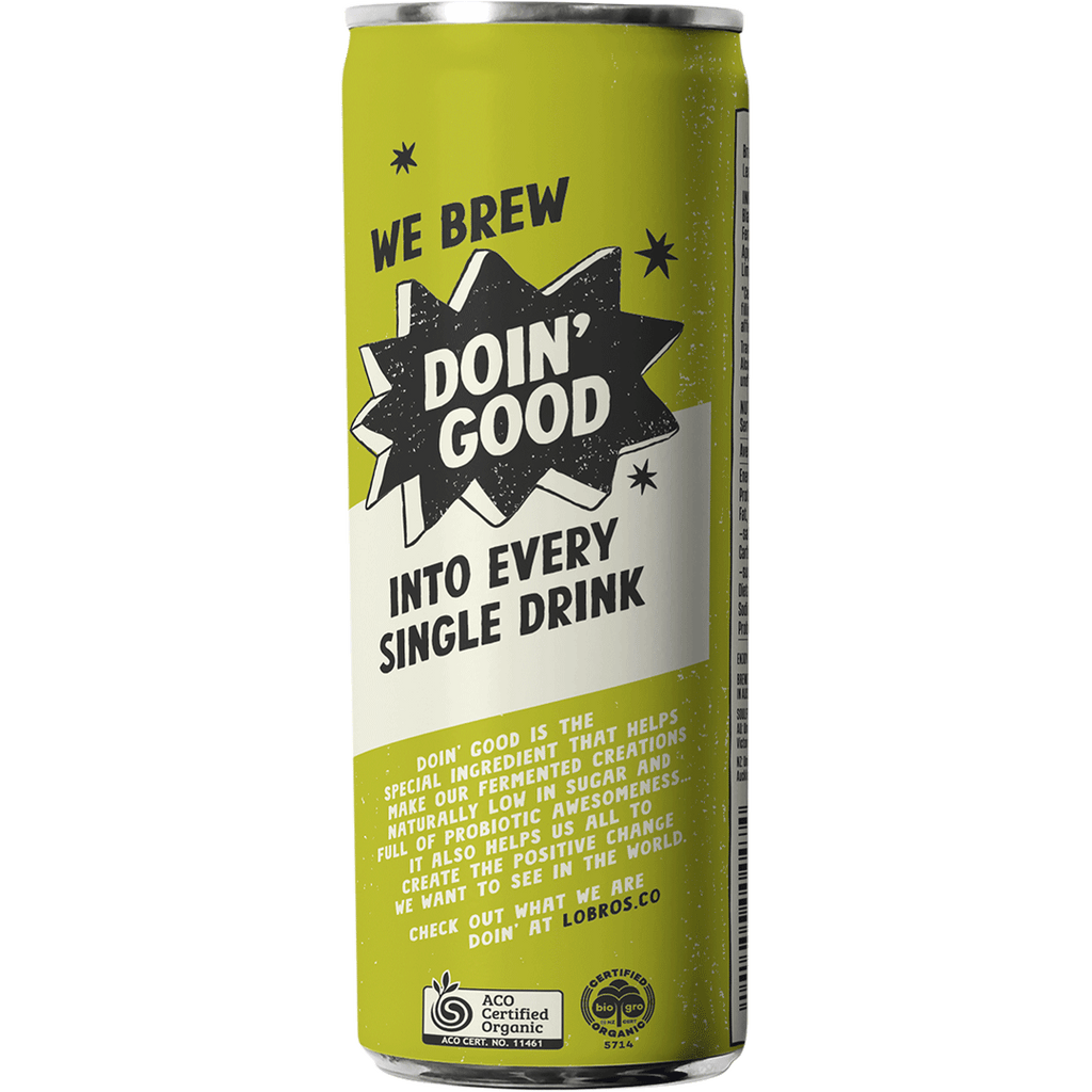 Organic Kombucha - Lemon, Lime & Bitters 250ml