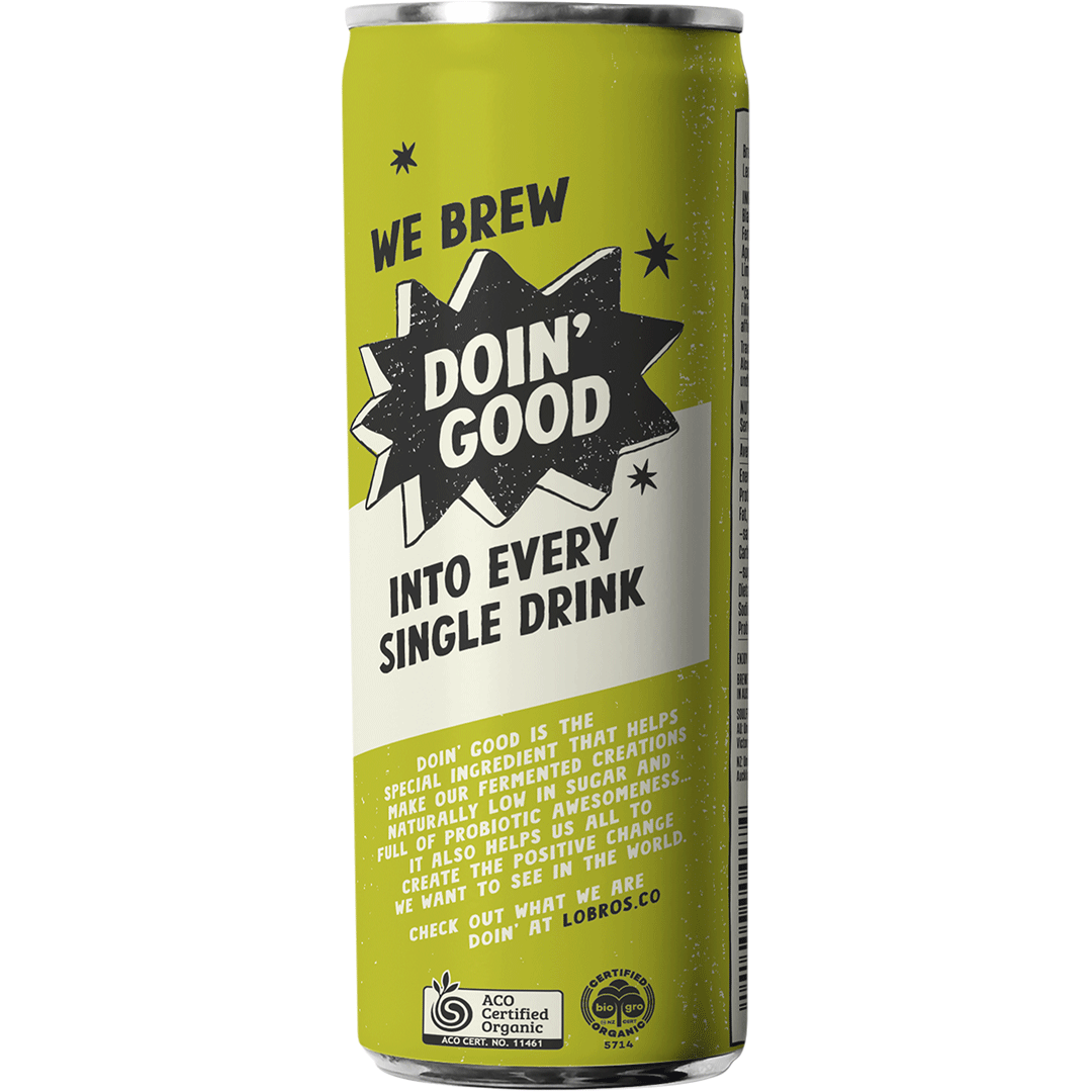 Organic Kombucha - Lemon, Lime & Bitters 250ml