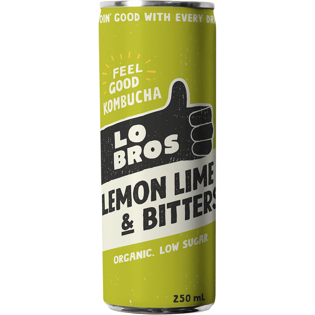 Organic Kombucha - Lemon, Lime & Bitters 250ml