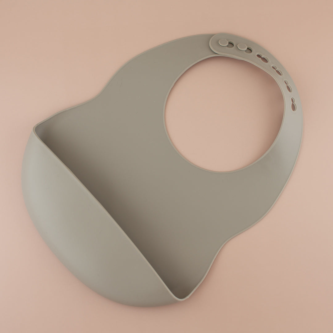 Silver Sage Silicone Bib