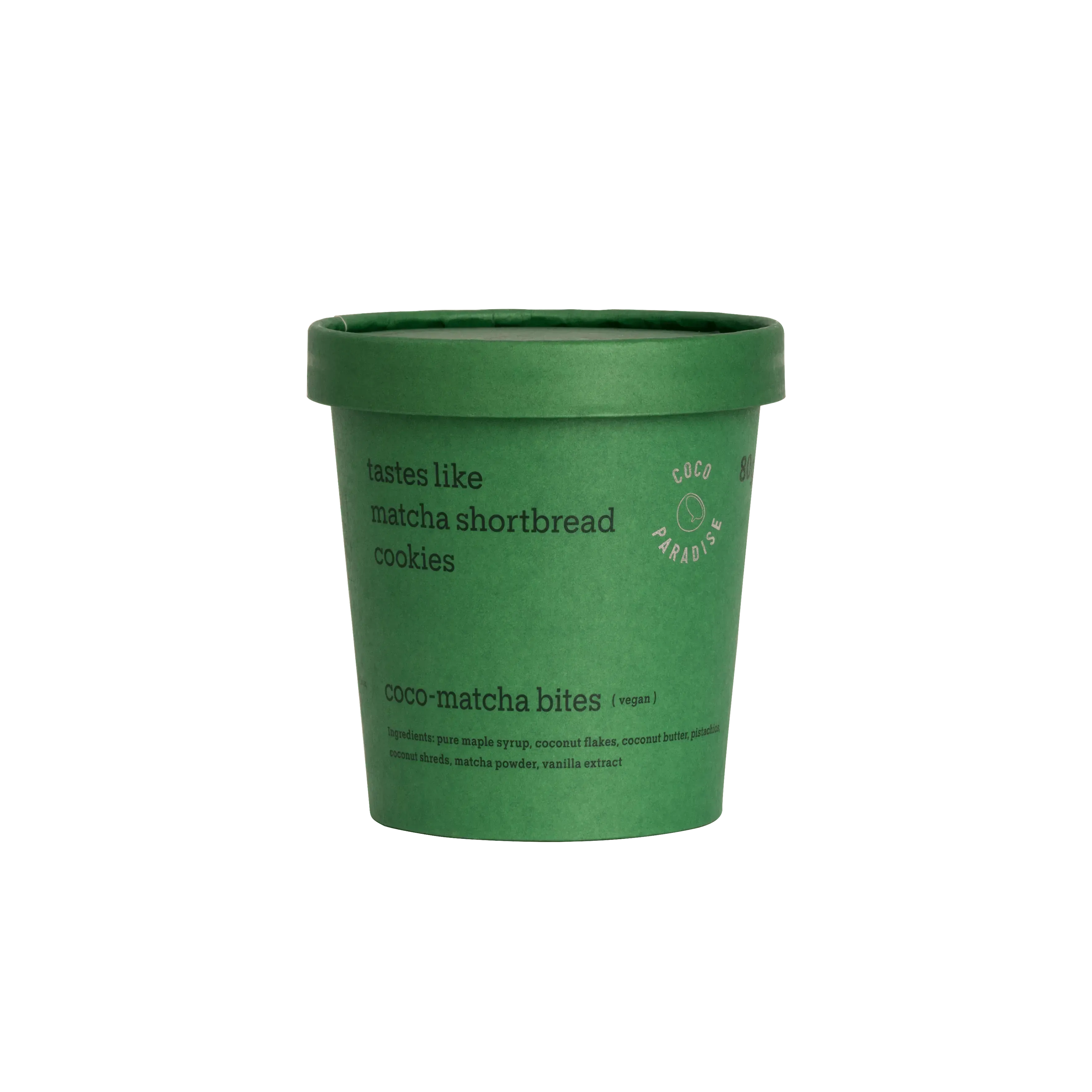 Cocoparadise Coco-Matcha Bites 80g