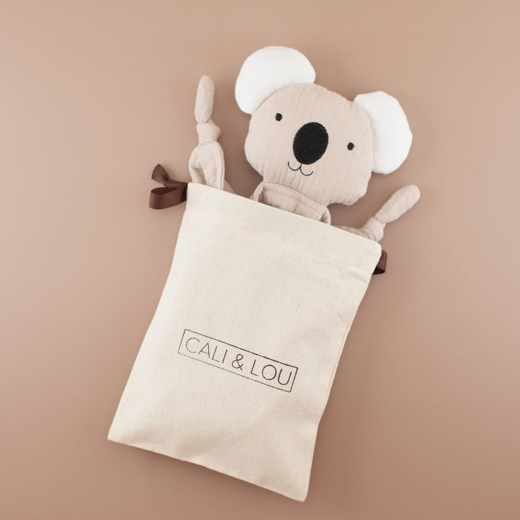 Beige Koala Cuddle Comforter