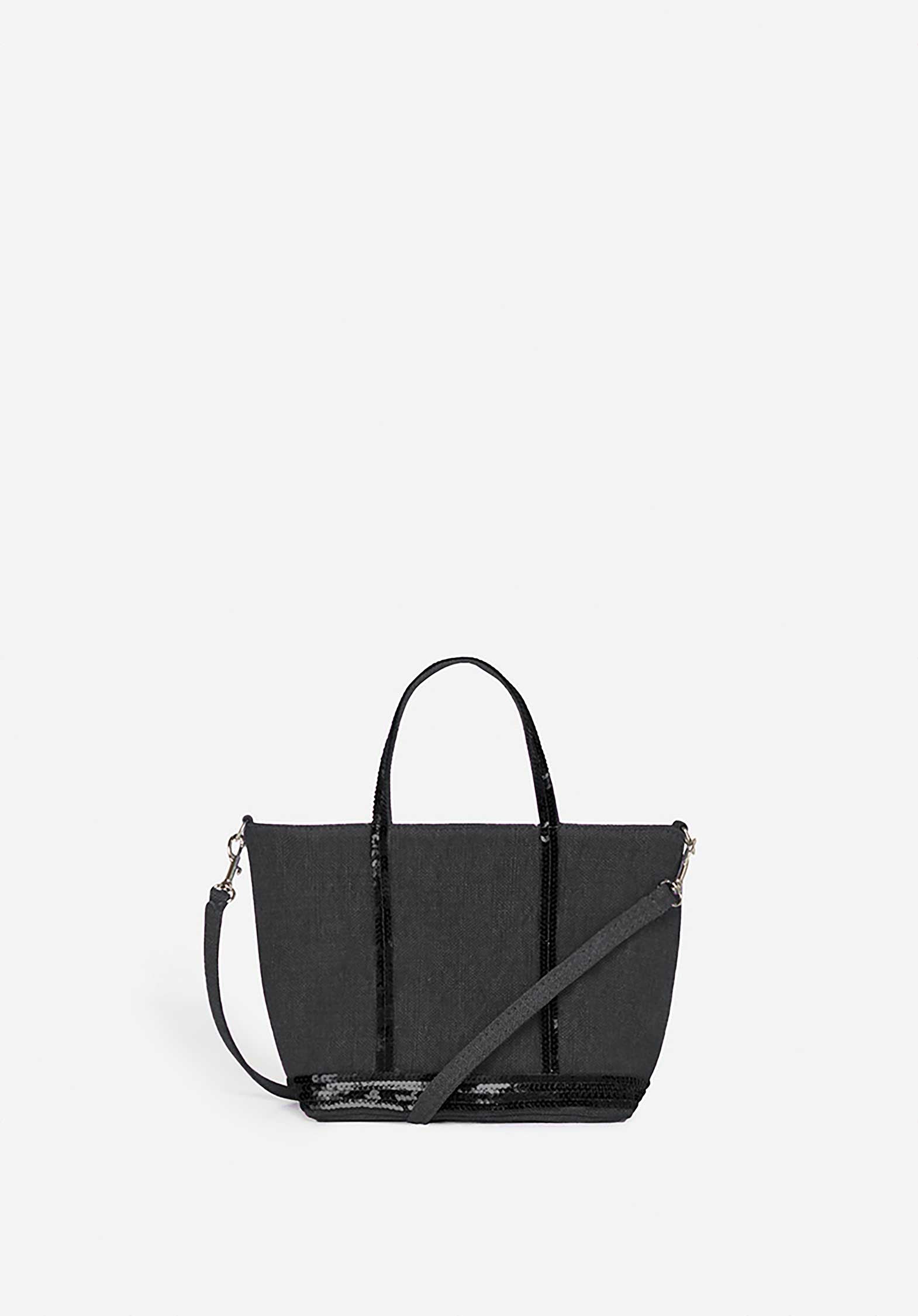 Mini Bag Linen Cabas Xs Ve31-v40410 Noir