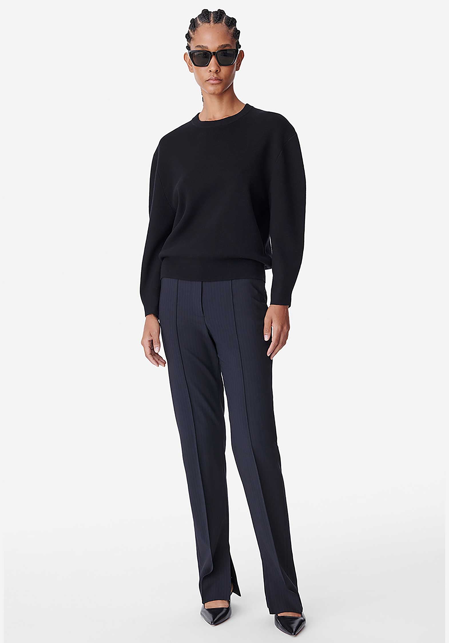 Pullover Bissan 3hvc10-v15100 Noir