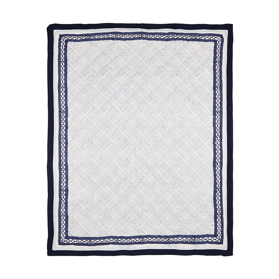Cairo Blue Baby Quilt