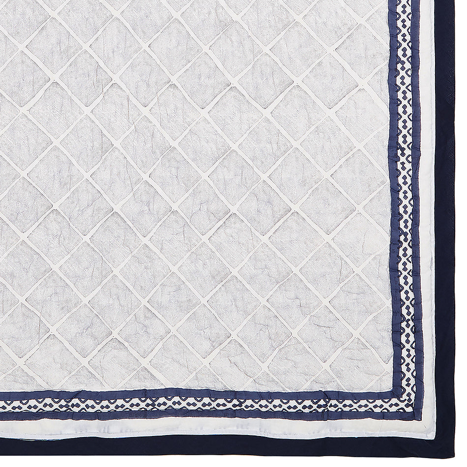 Cairo Blue Baby Quilt