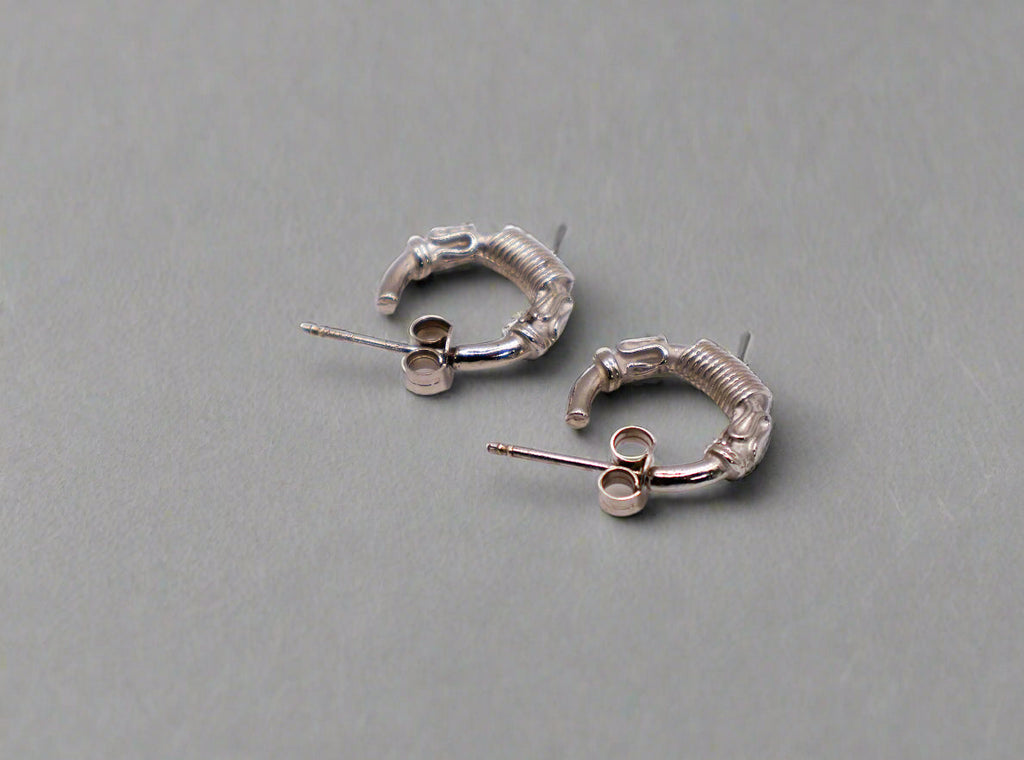 Italian Sterling Silver Petite Hoop Earrings