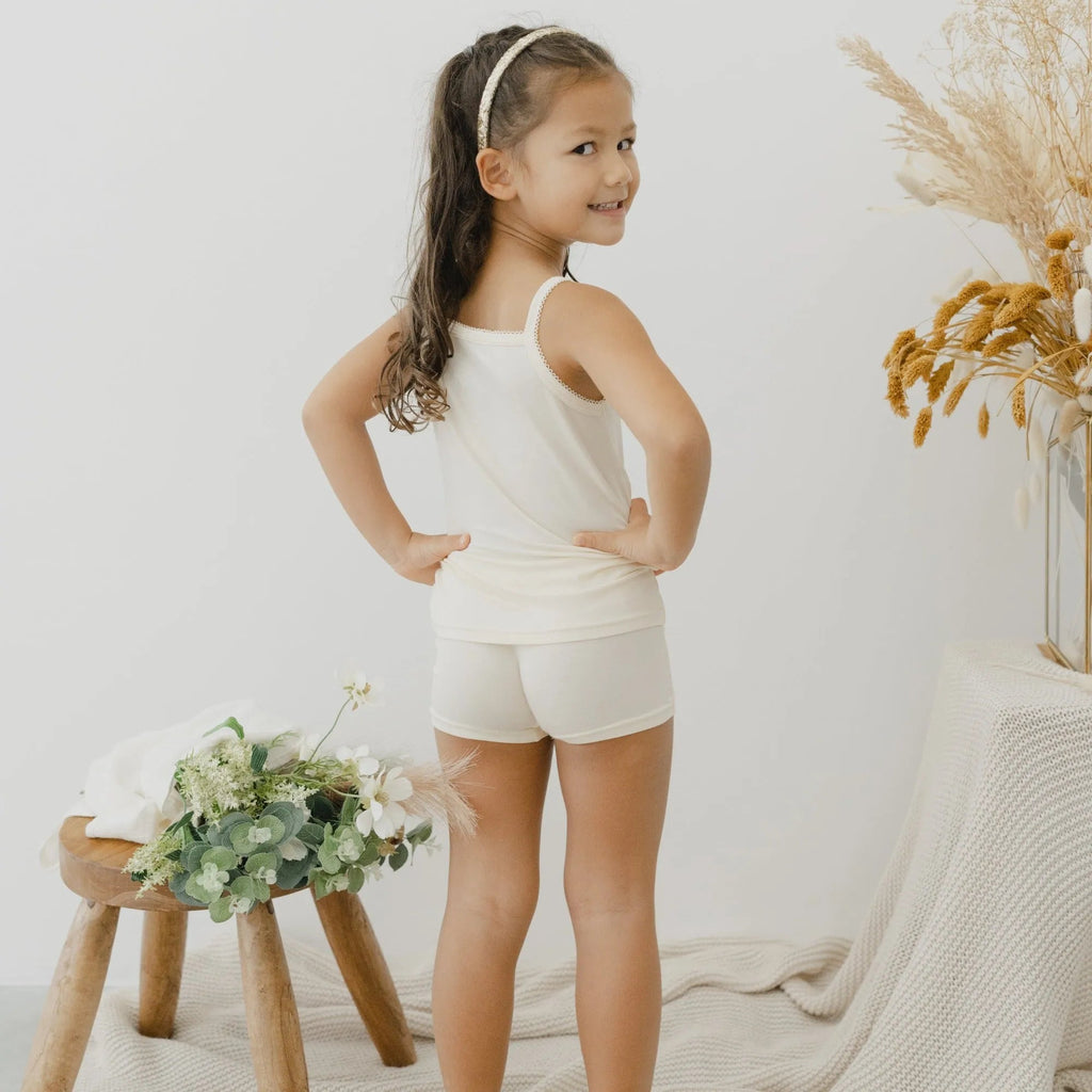 Girls' Wedgie-Free Full Coverage Shorties - Set of 2