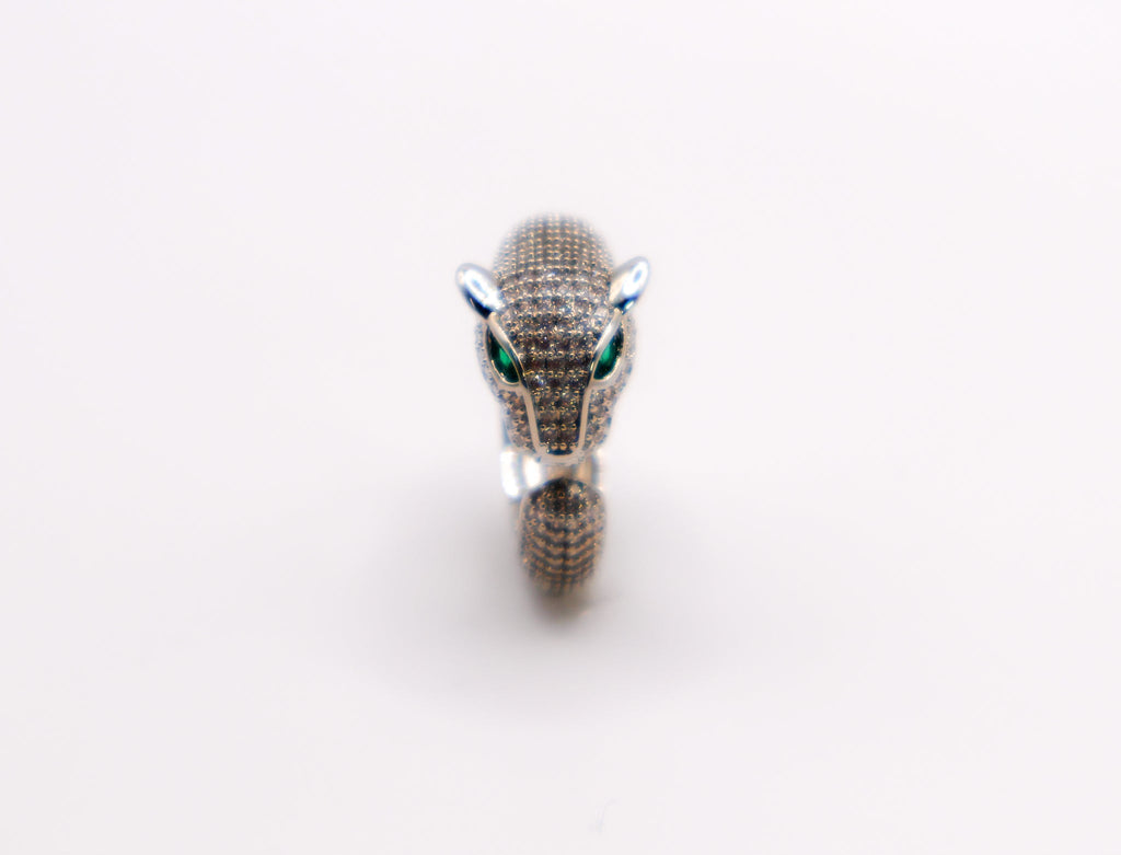 Panther Majesty Silver Ring - Embrace Elegance