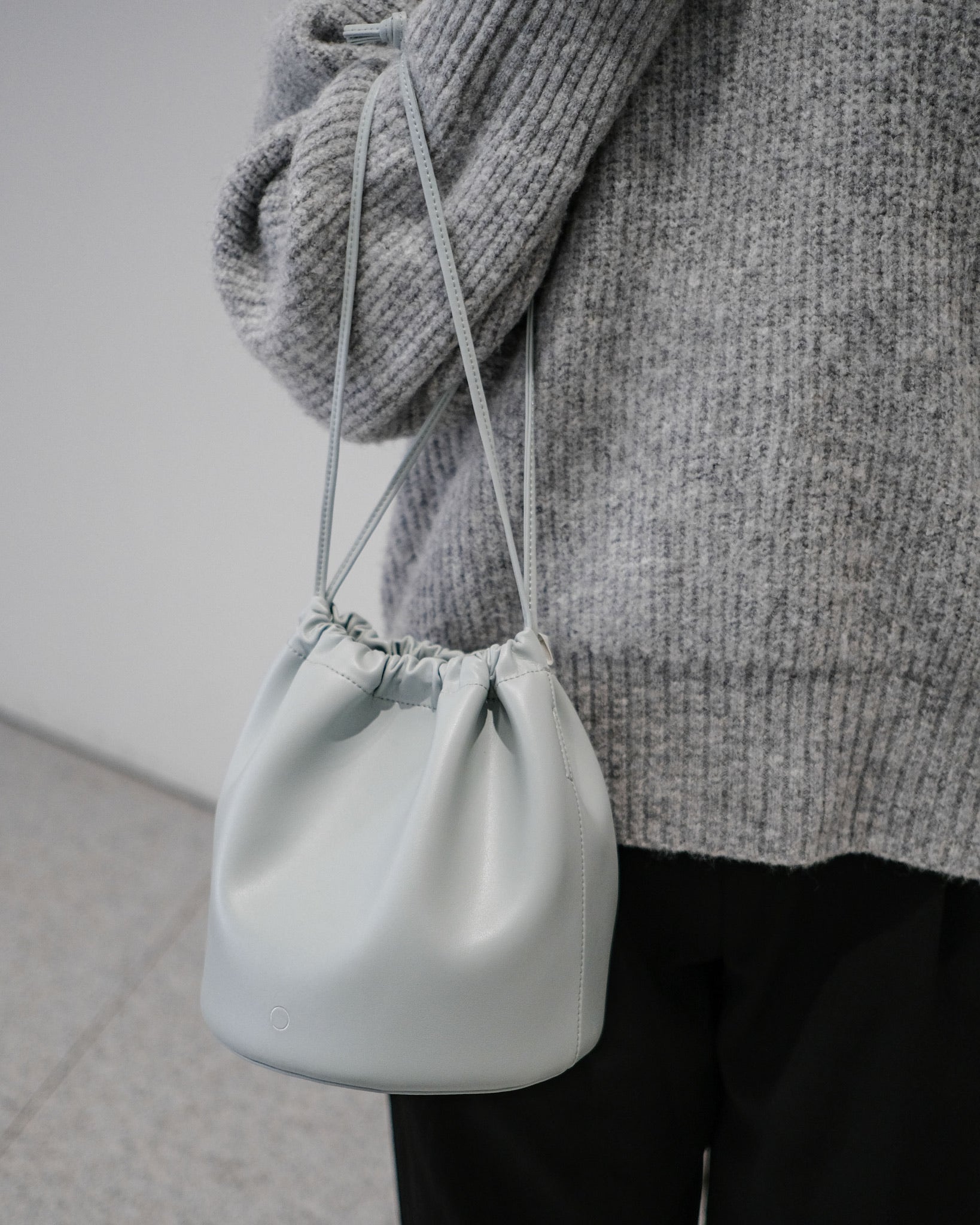 🌽 BO Drawstring Corn Leather