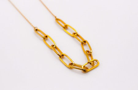 Golden Elegance Chain Necklace â€?Timeless Jewelry