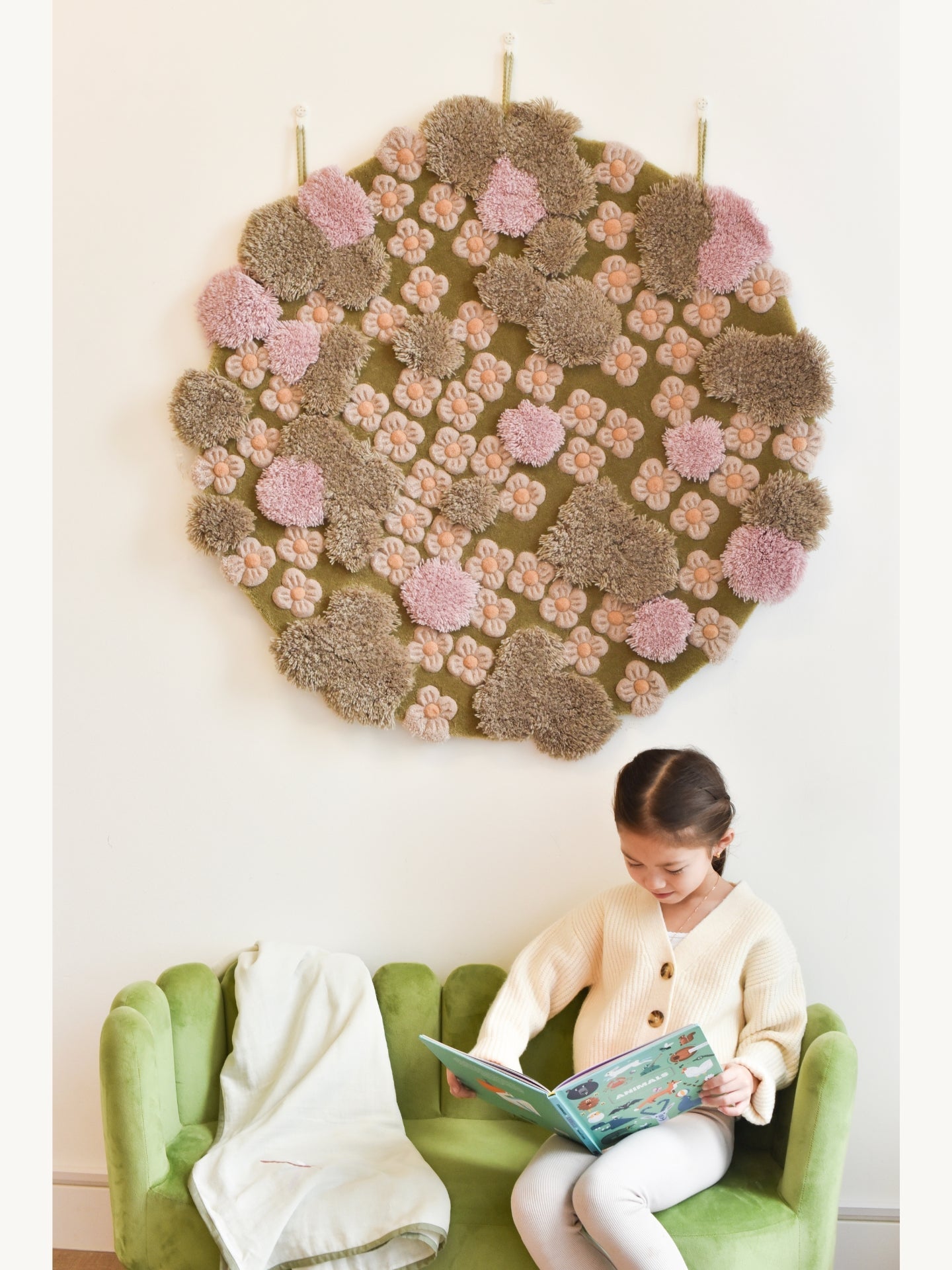 Tulip Sofa - Green｜Kids Sofa