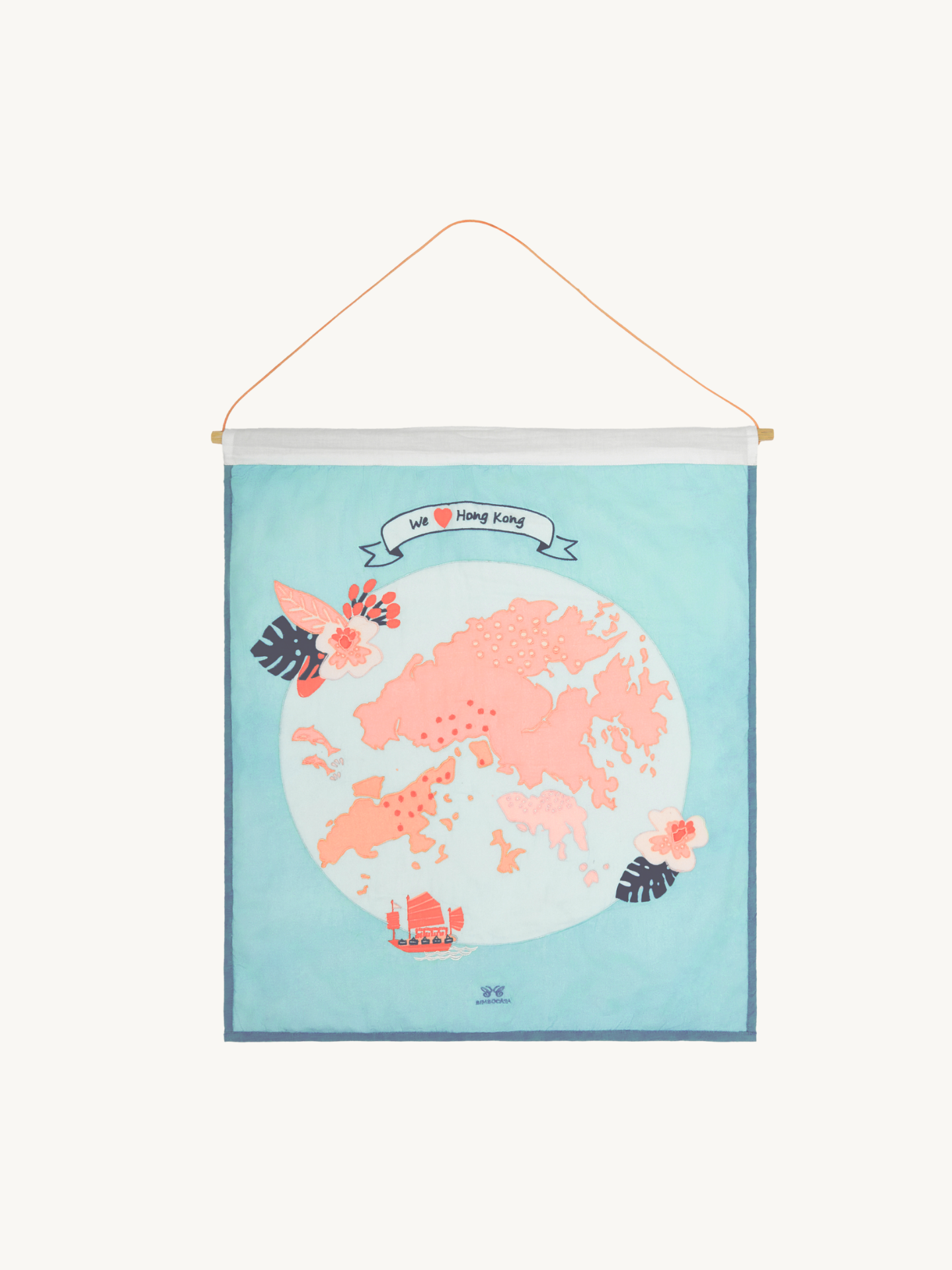 Wall Hanger - We Love Hong Kong｜Kids Wall Hanger