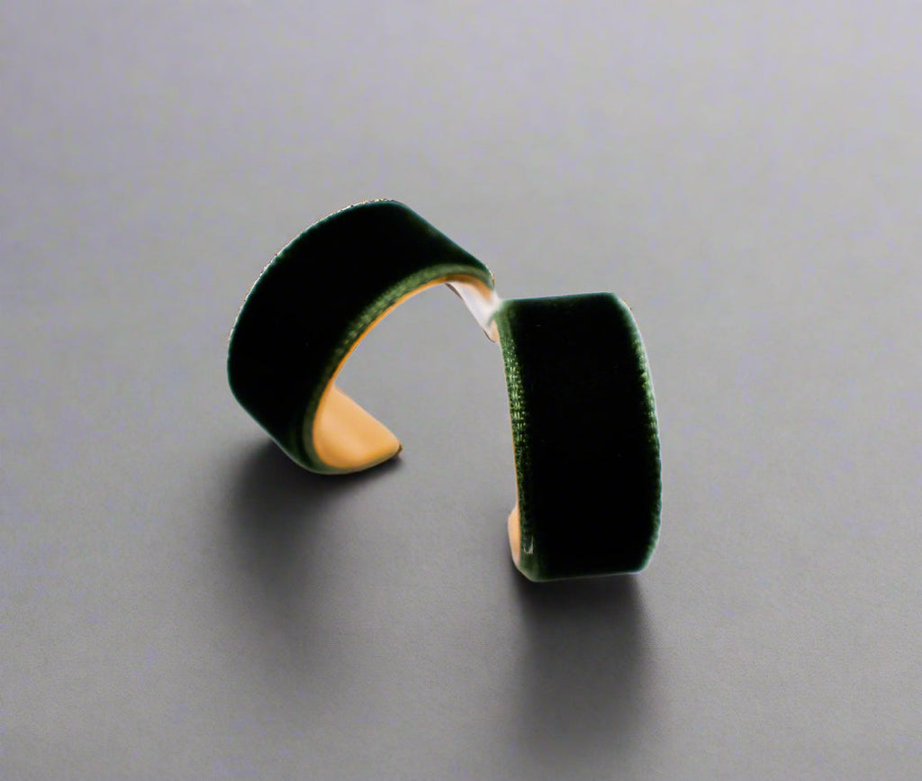 Velvet Elegance Earrings â€?Luxury Velvet Statement Earrings