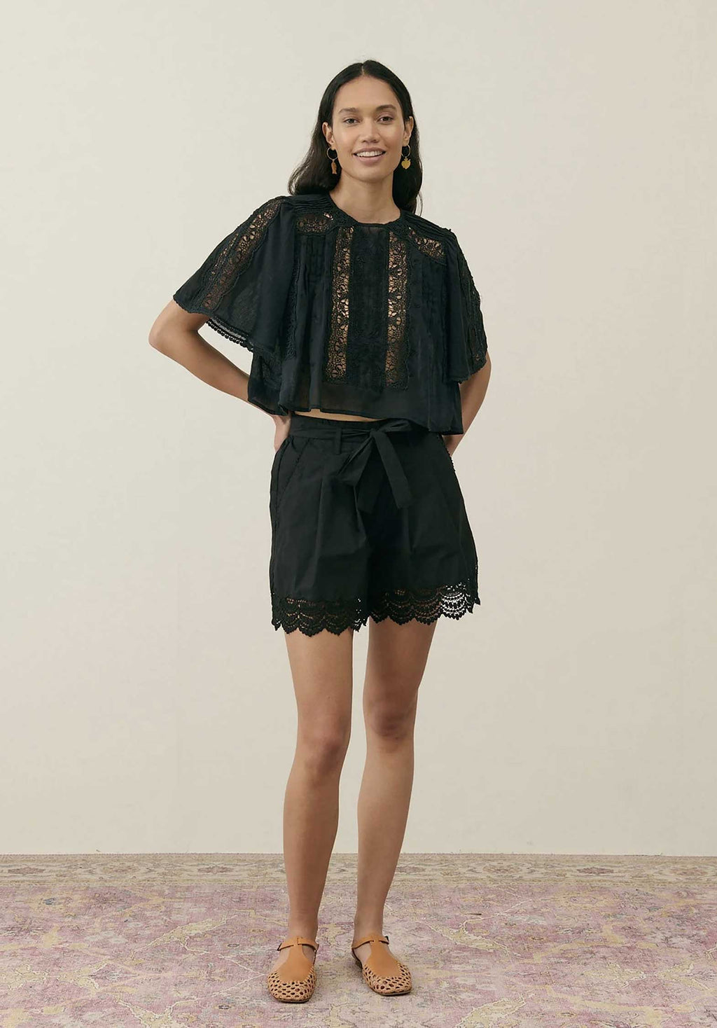 Blouse B0383 Ingrid Black