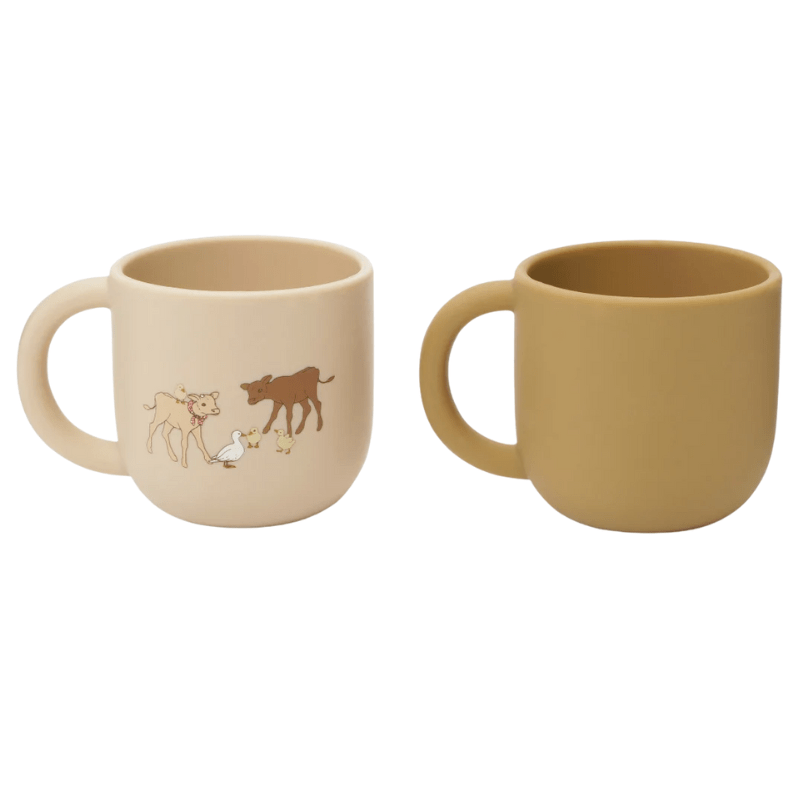 2 Pack Silicone Cup Set