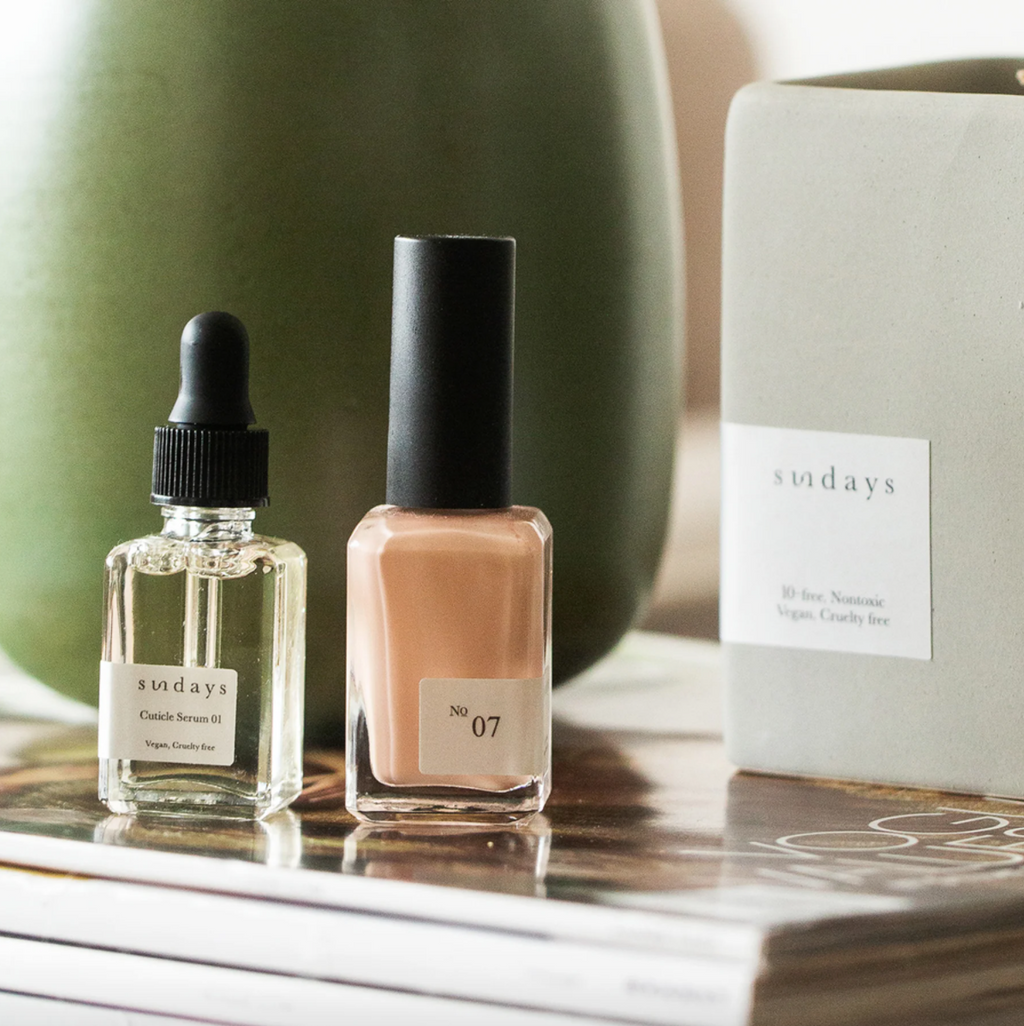 Antibacterial cuticle serum