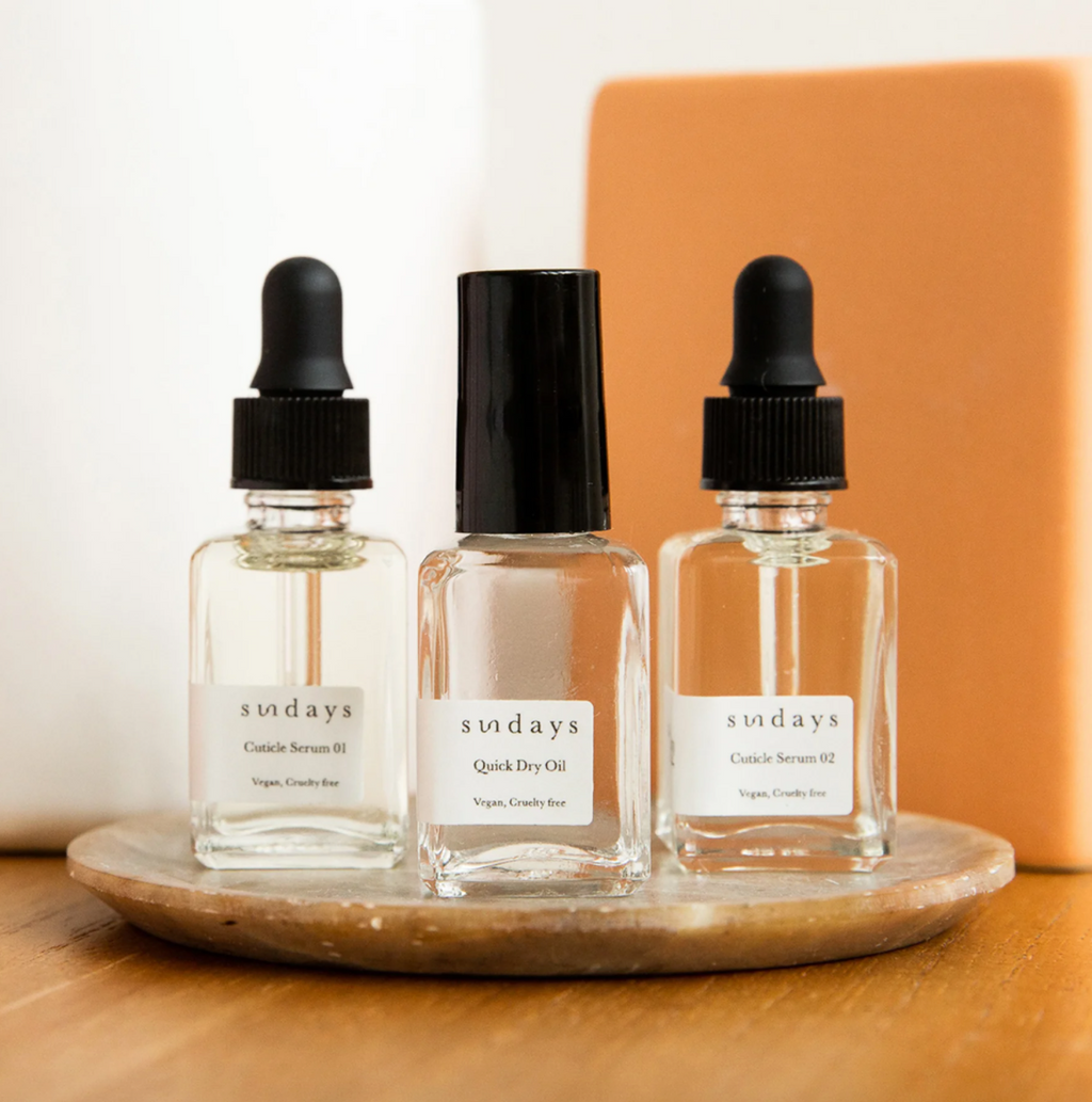 Antibacterial cuticle serum