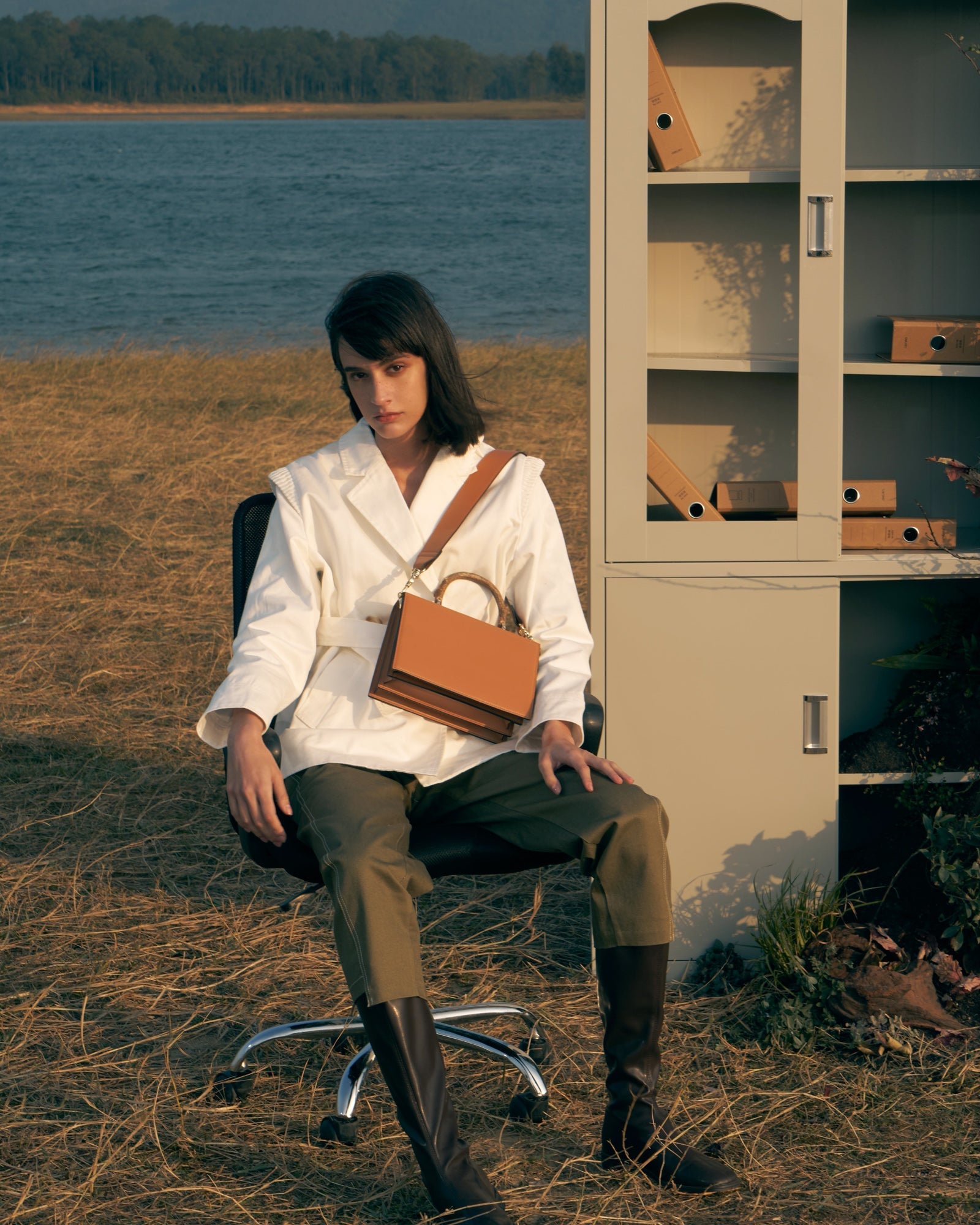 Boxwood Bag  â€?CARAMEL