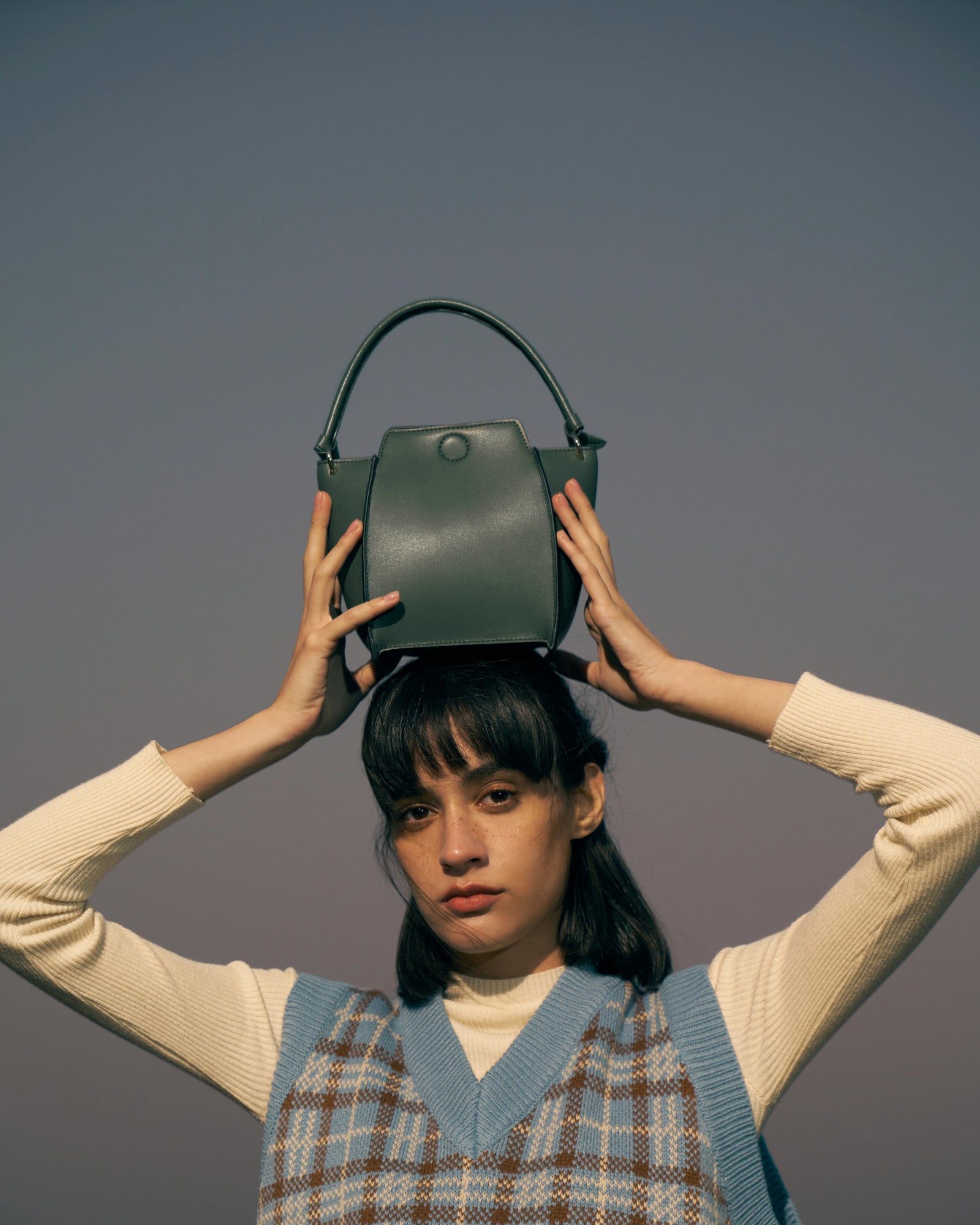 🌽 Mini Pine Corn Leather Bag