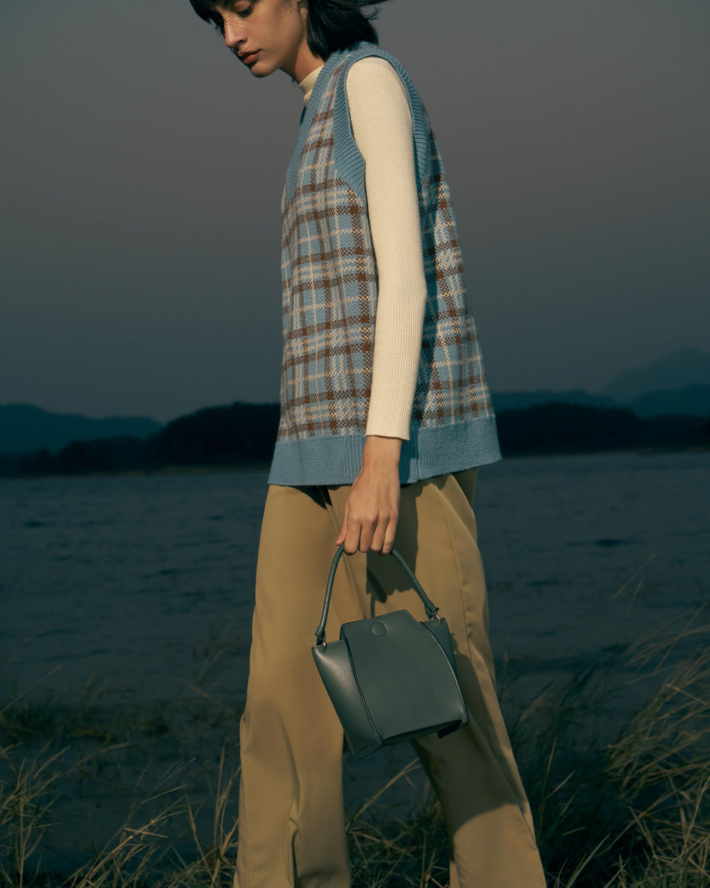 🌽 Mini Pine Corn Leather Bag