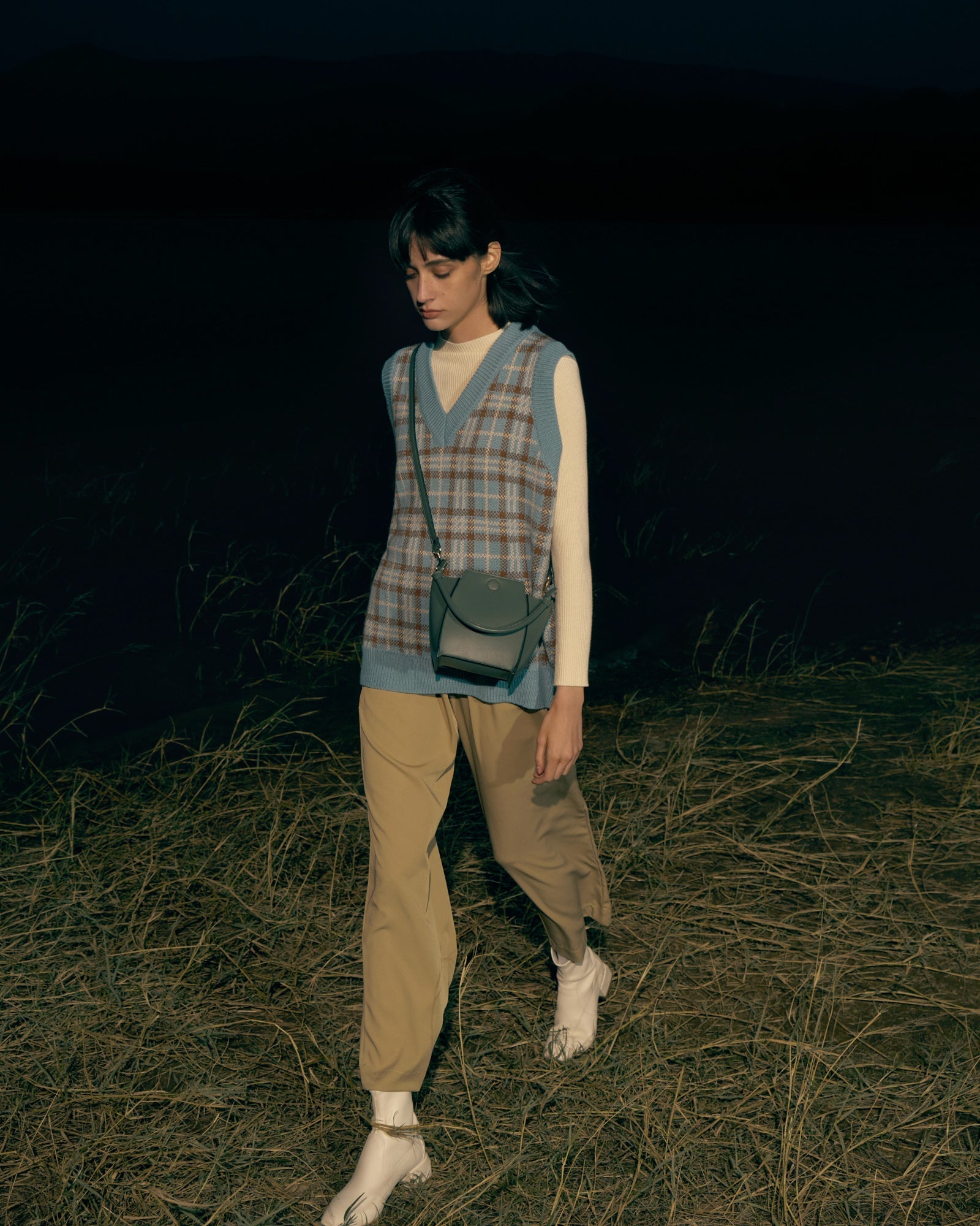 🌽 Mini Pine Corn Leather Bag