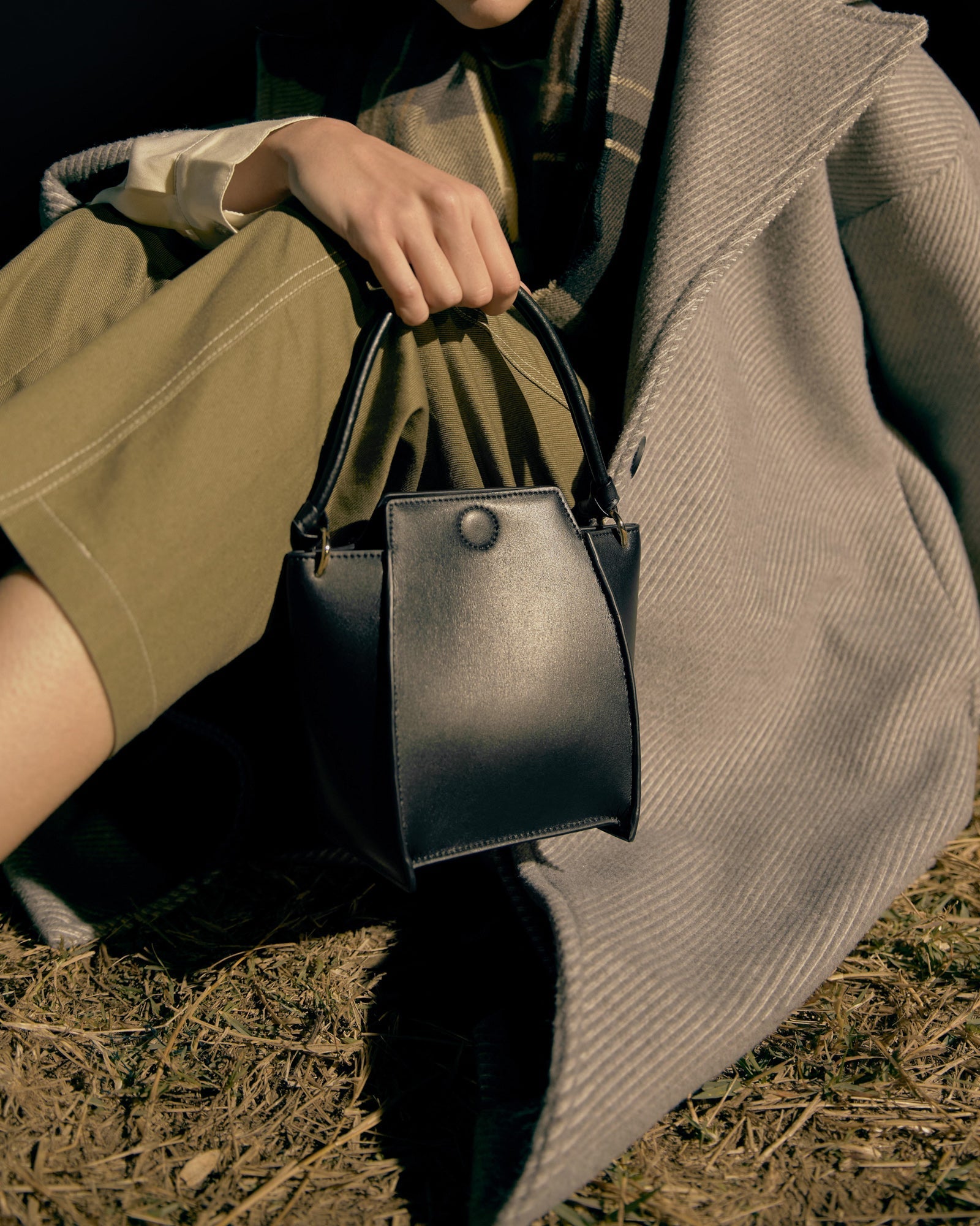 🌽 Mini Pine Corn Leather Bag