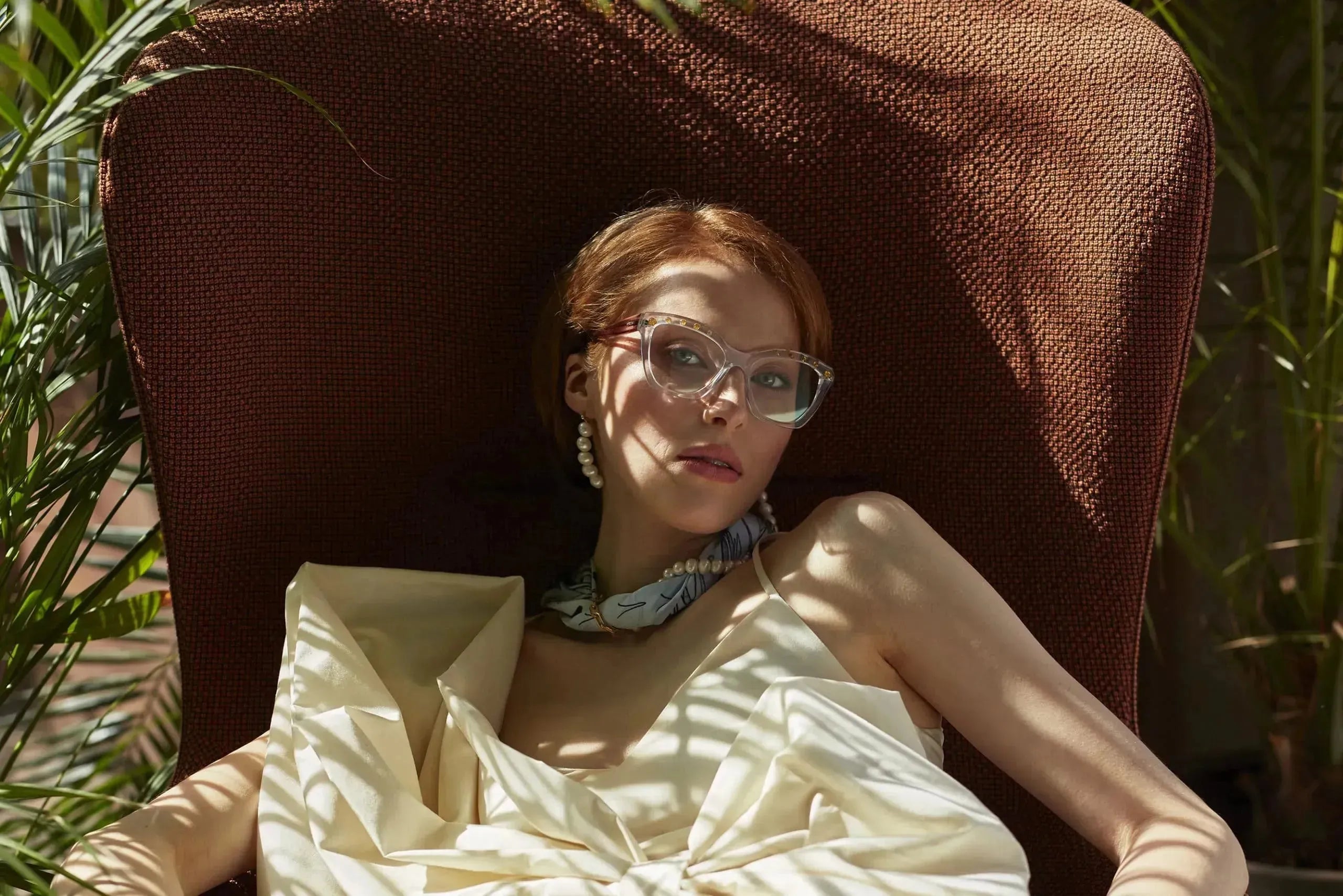 FUGU FISH silk scarf