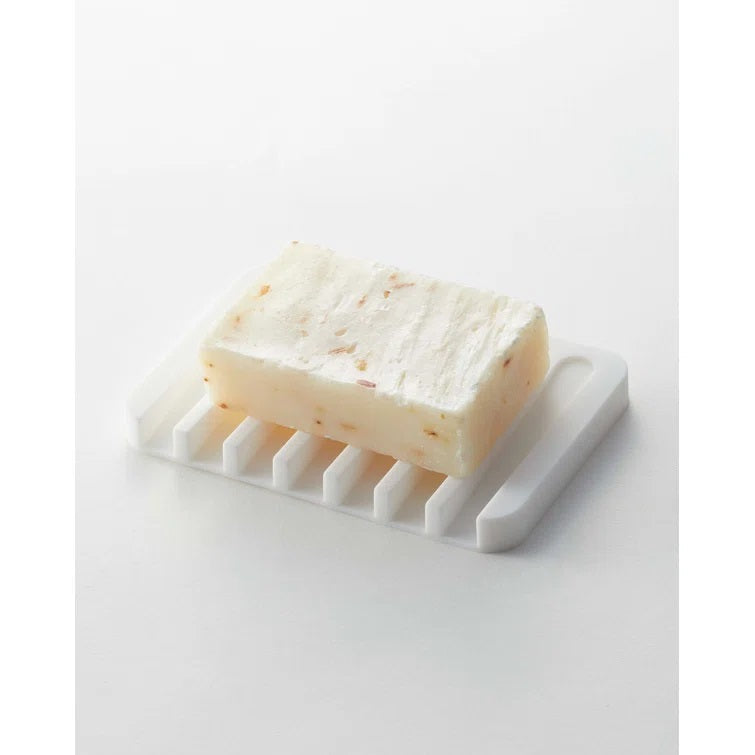 Silicone Soap Tray - White