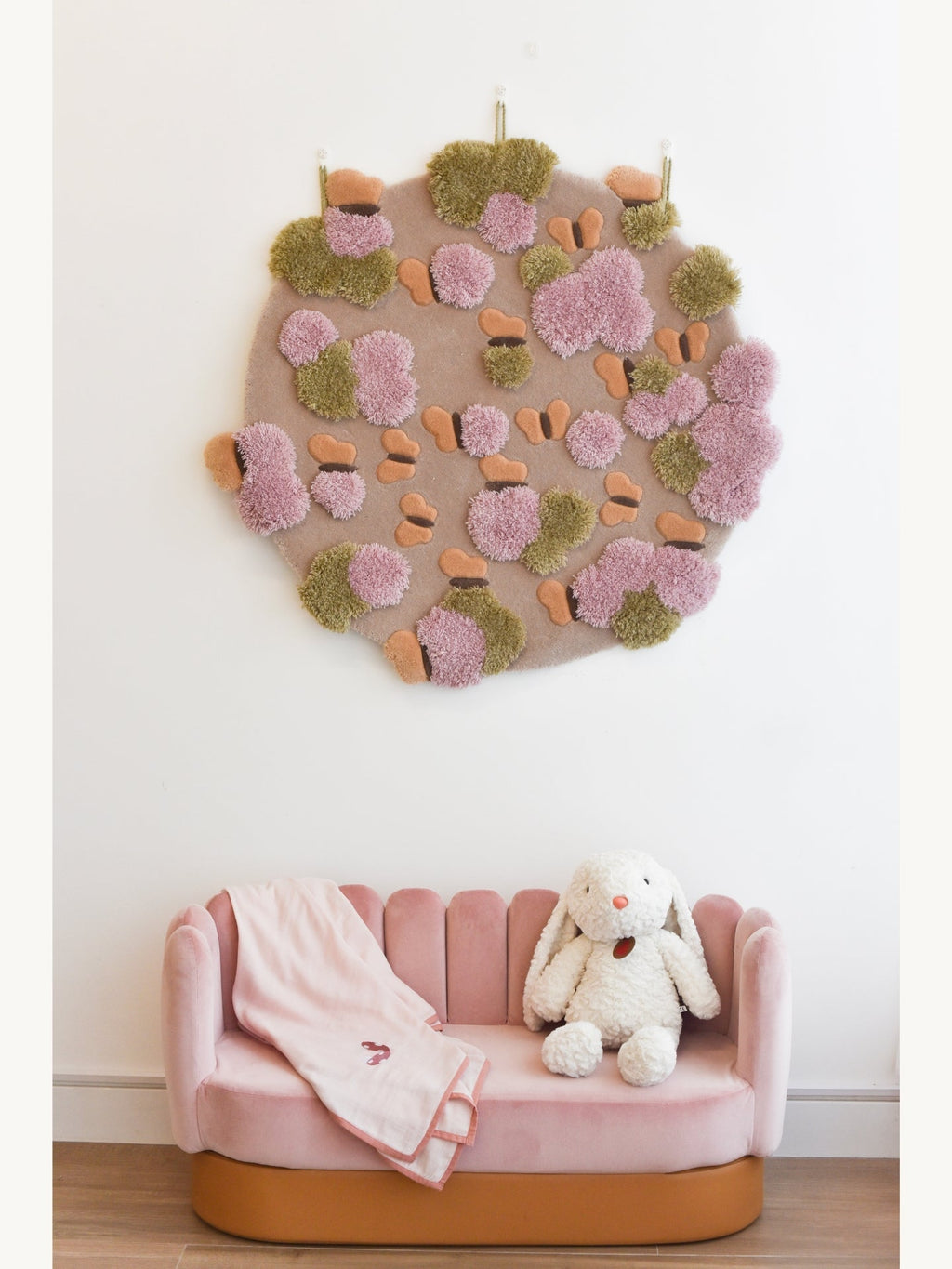 Tulip Sofa - Pink｜Kids Sofa
