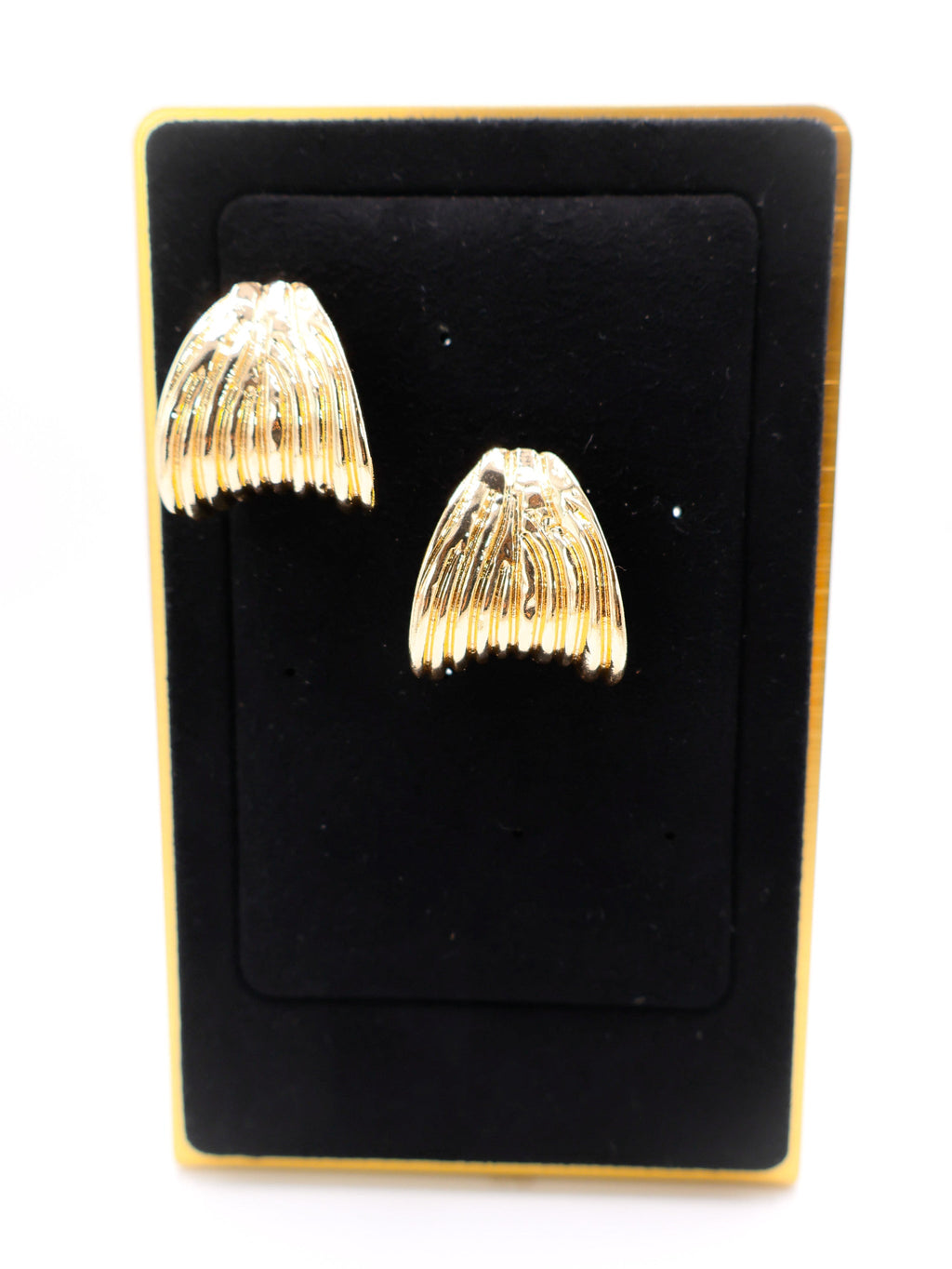 Golden Halo Earrings â€?Luxury Gold Statement Earrings