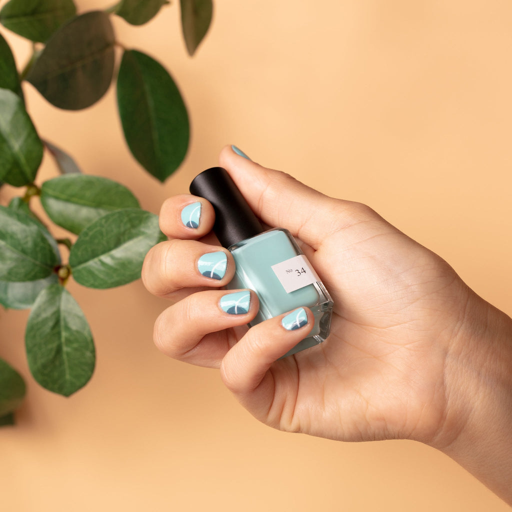 No.34 Eggshell turquoise