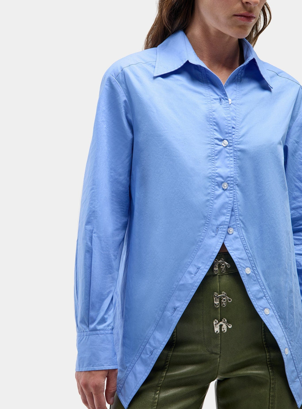 NO BOYFRIEND BLUE SHIRT