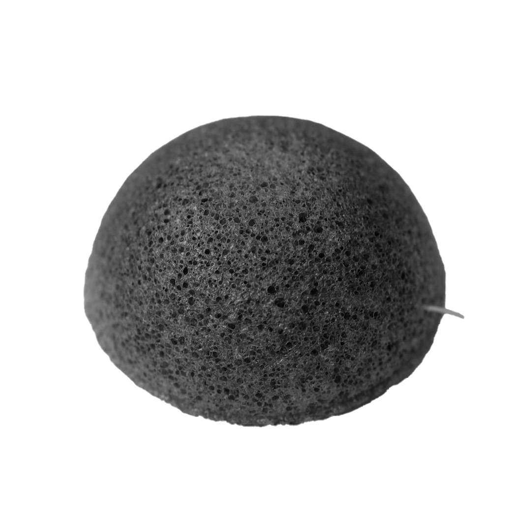 Konjac Facial Sponge - Bamboo Charcoal