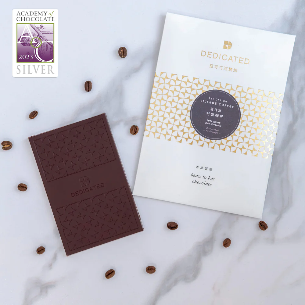Lai Chi Wo Village Coffee 70% Dark Chocolate (Single Origin - Peru Ucayali) 48g