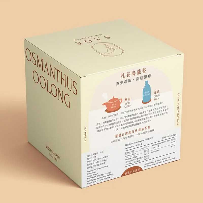 Osmanthus Oolong Tea Bag in Can (10pcs)