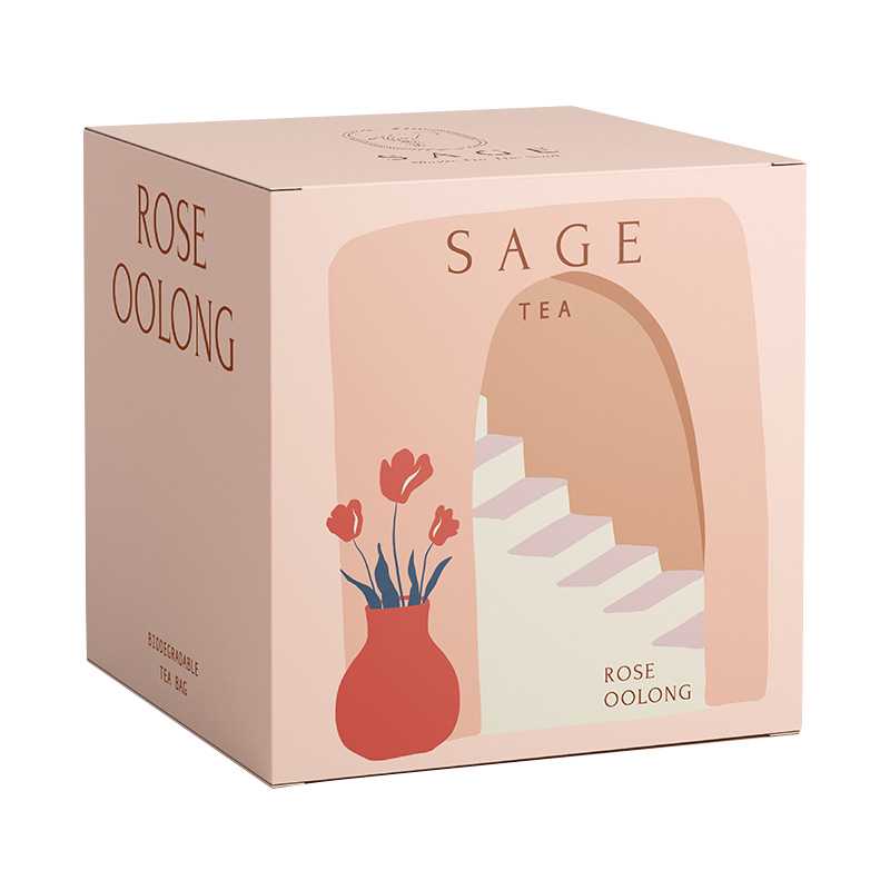 Rose Oolong Tea Bag in Can (10pcs)