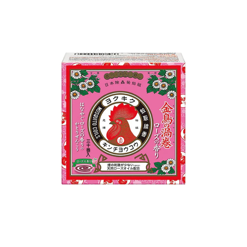KINCHO Mini Mosquito Coil Rose Flavor 30 pieces