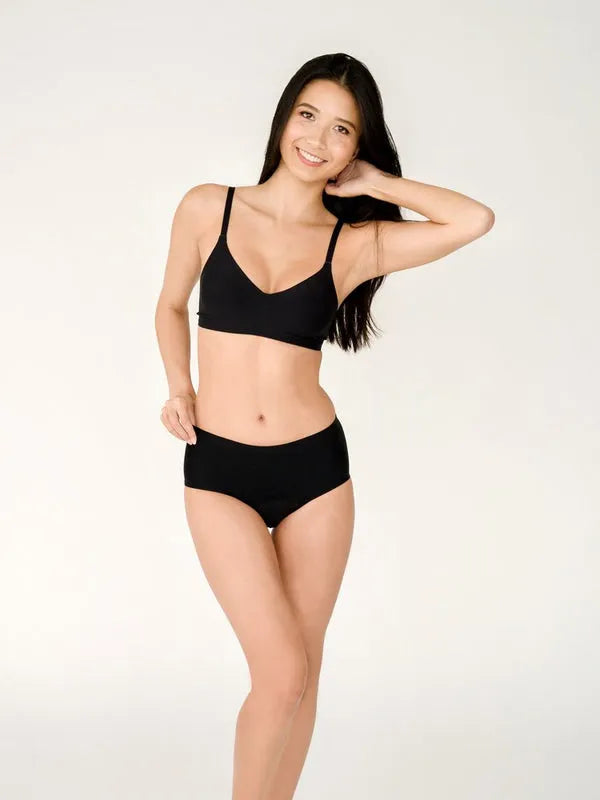 Selene Black Nightwear Panties