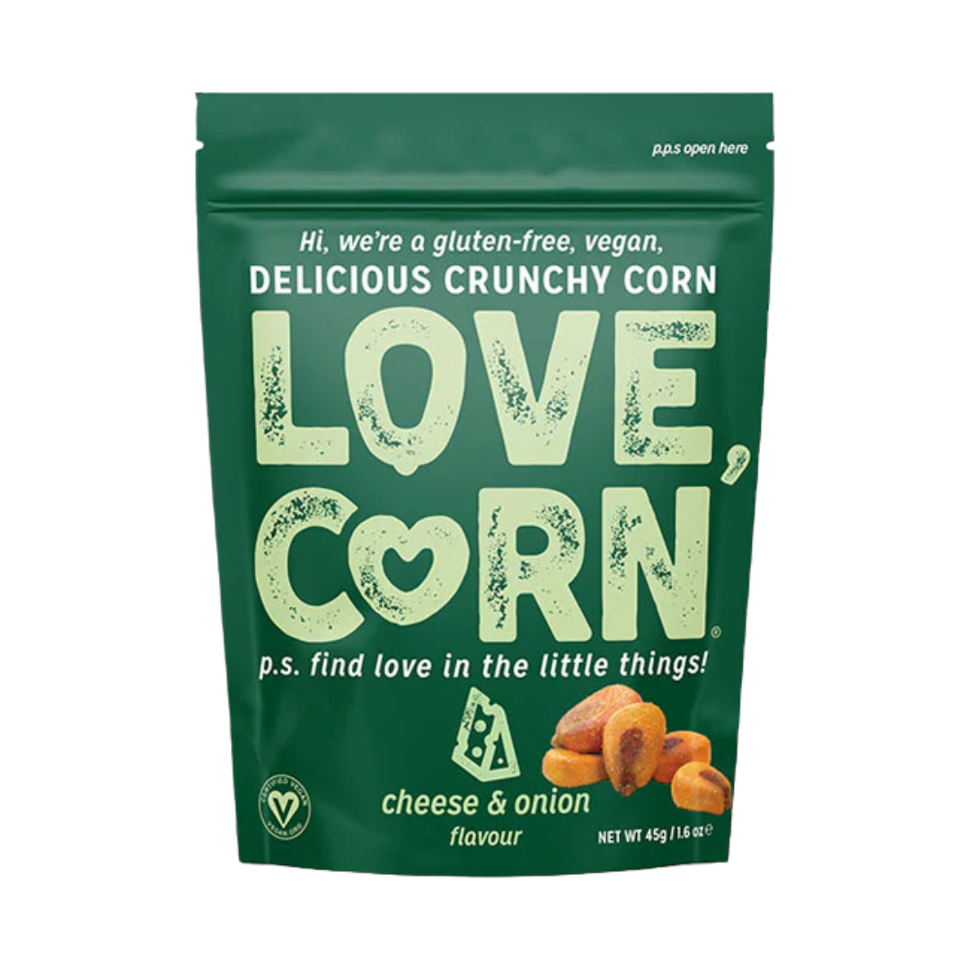 Premium Crunchy Corn - Cheese & Onion 45g