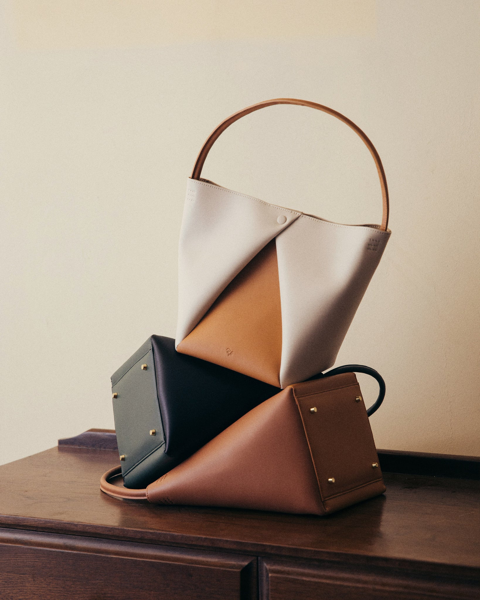 Two-Tone Trio â€?TAN & CARAMEL