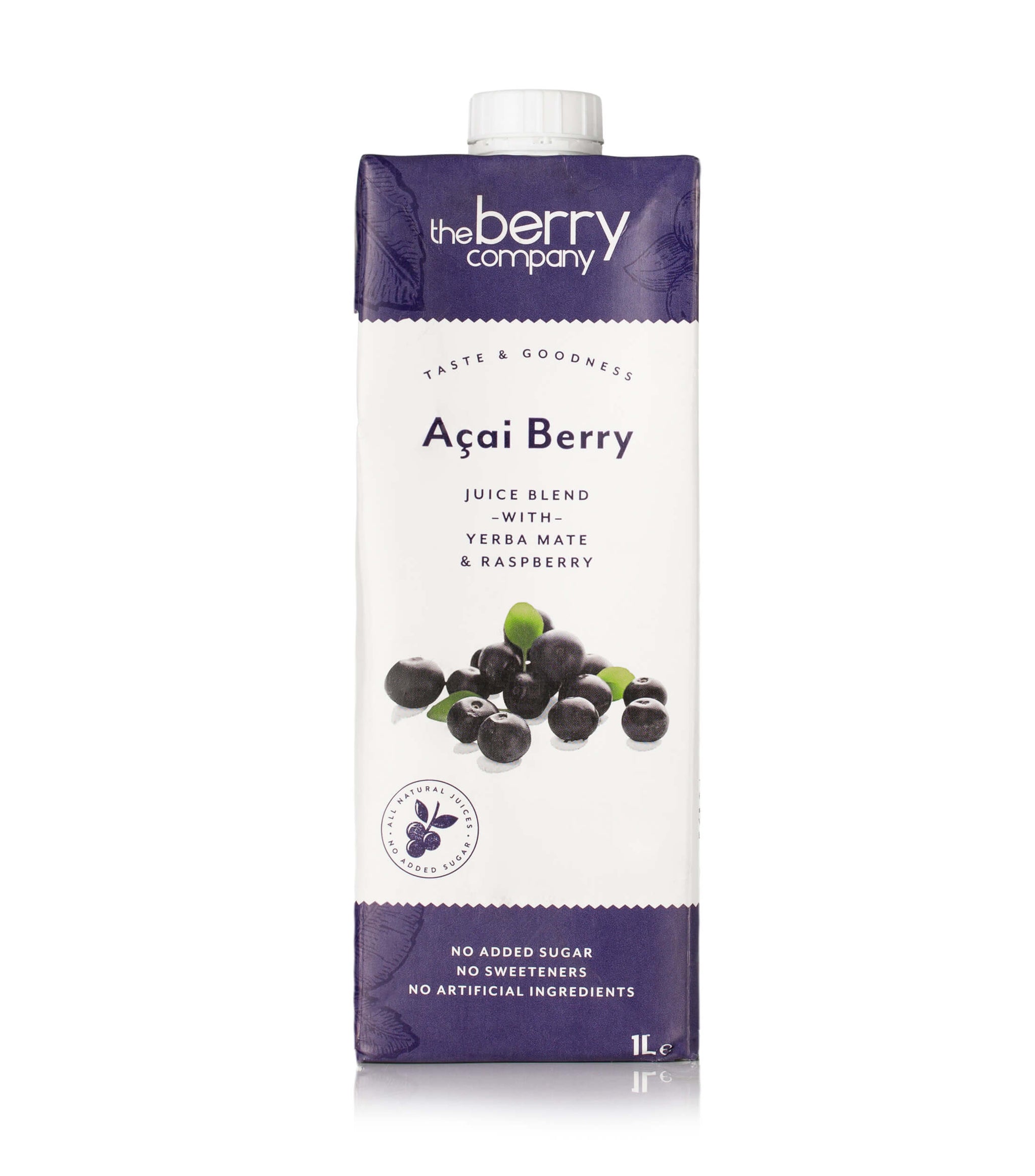 Acai Juice Blend with Raspberry & Yerba Mate