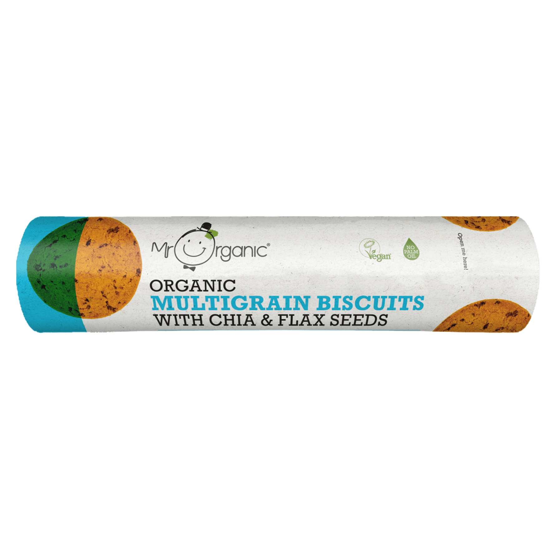 Organic Multigrain Biscuits - Chia & Flax 250g