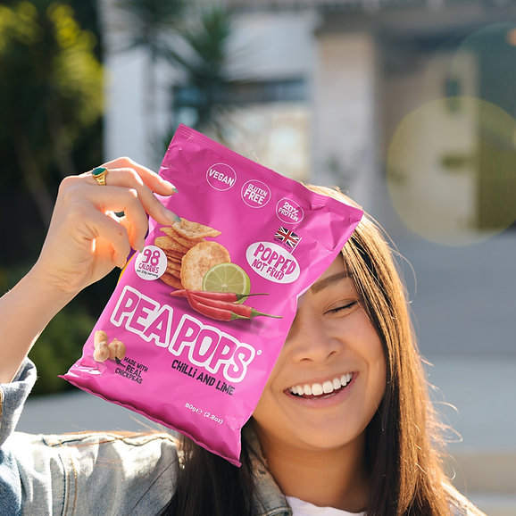 Pea Pops Chilli & Lime 80g