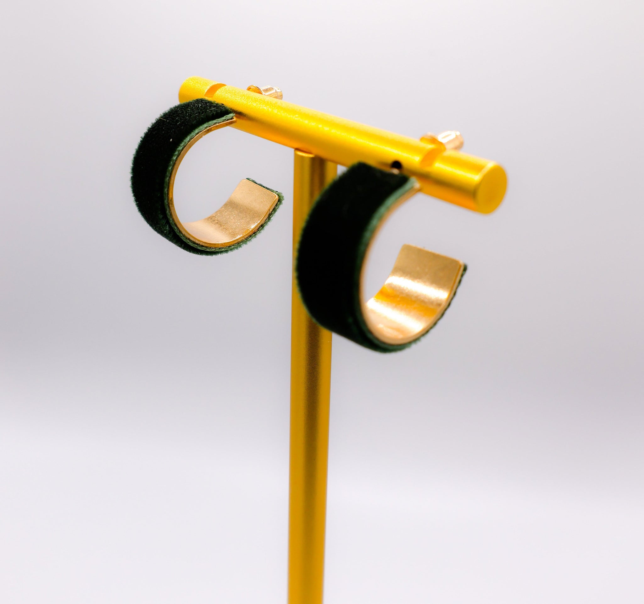 Velvet Elegance Earrings â€?Luxury Velvet Statement Earrings