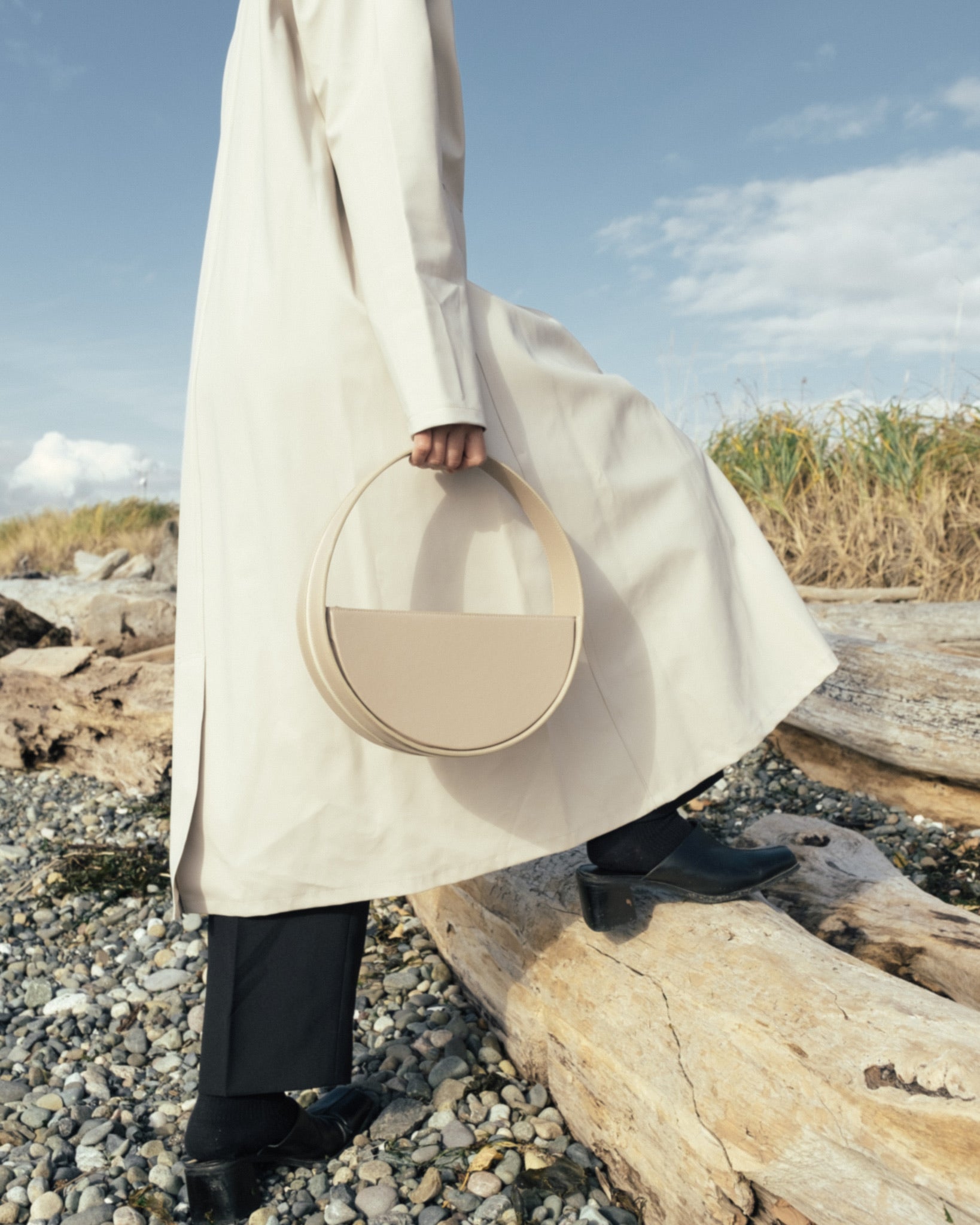 🌽 RE:ONE Corn Leather Bag â€?SAND