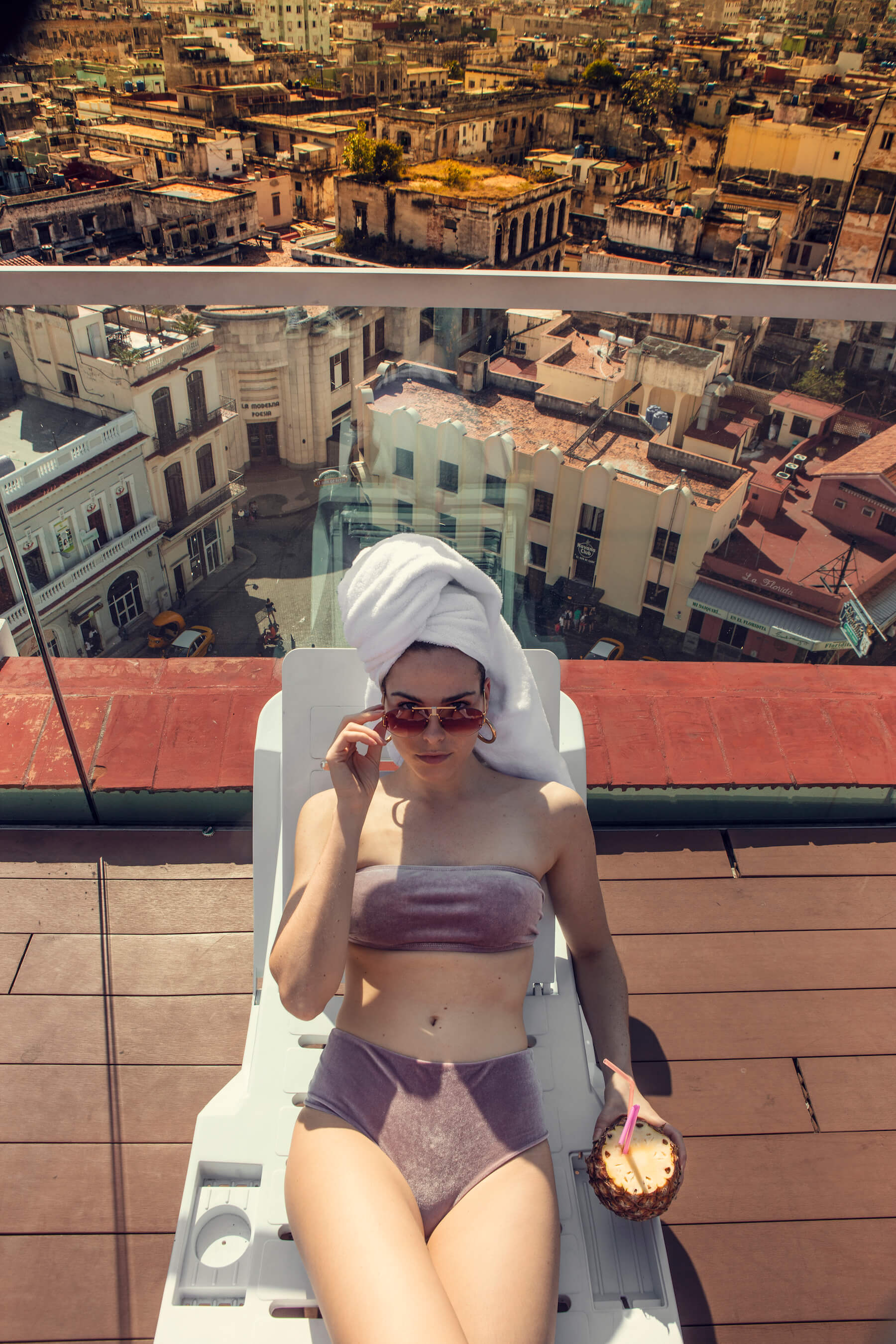 Giovanna Strapless Bikini Top Blush Velvet