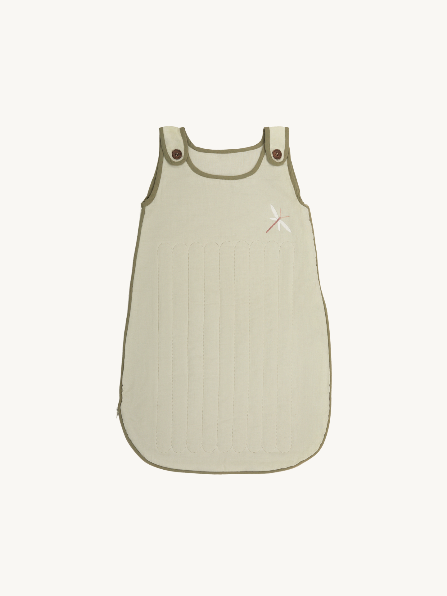 Organic Muslin Sleeping Bag - Spring Sprout｜Kids Sleeping Bag