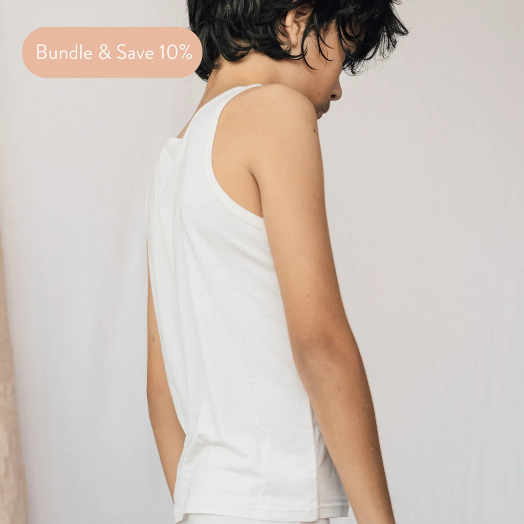 Teens' TENCELâ„?Micro Modal Ultra Soft Tank Tops - Set of 2