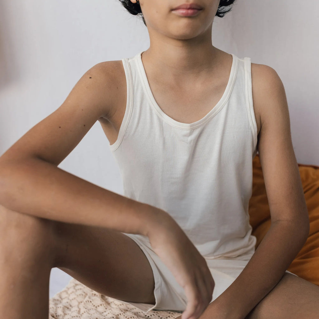 Teens' TENCELâ„?Micro Modal Ultra Soft Tank Tops - Set of 2